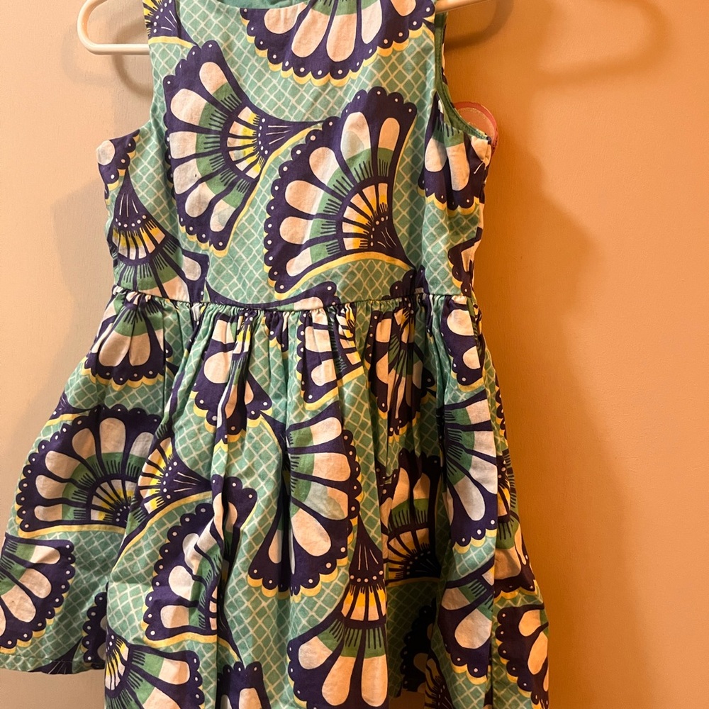 Floral Patterned Kids Dress